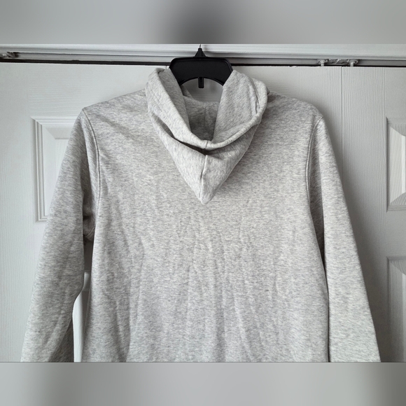 NWT Fabletics April Hooded Gray Long Sleeve Dress Size S - Picture 7 of 12